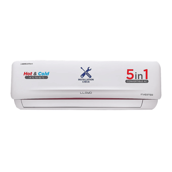 Buy Lloyd 1.5 Ton 3 Star Hot Cold Inverter Split Smart AC with